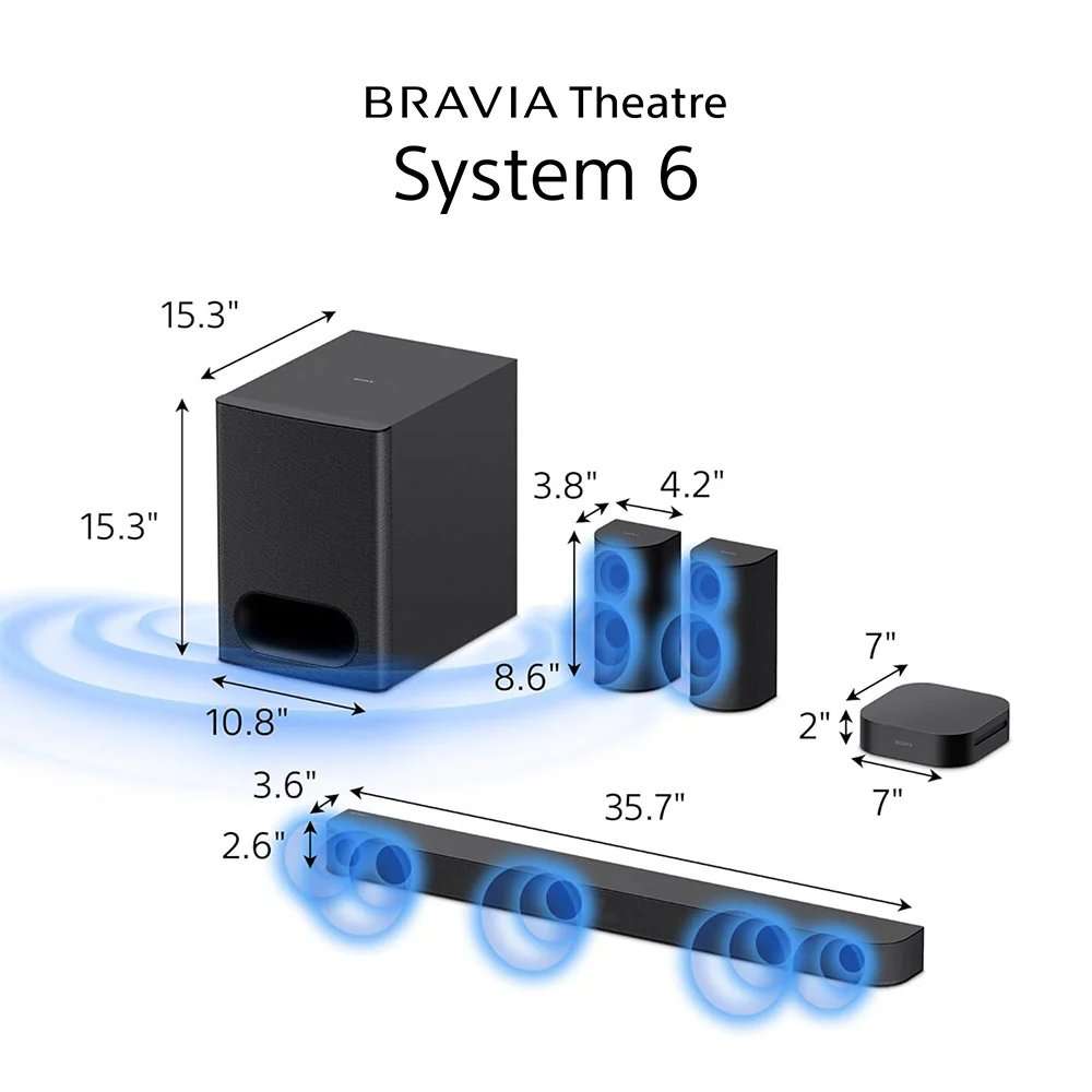 Sony HT-S60 Bravia Theatre 6 - Linkphones Center
