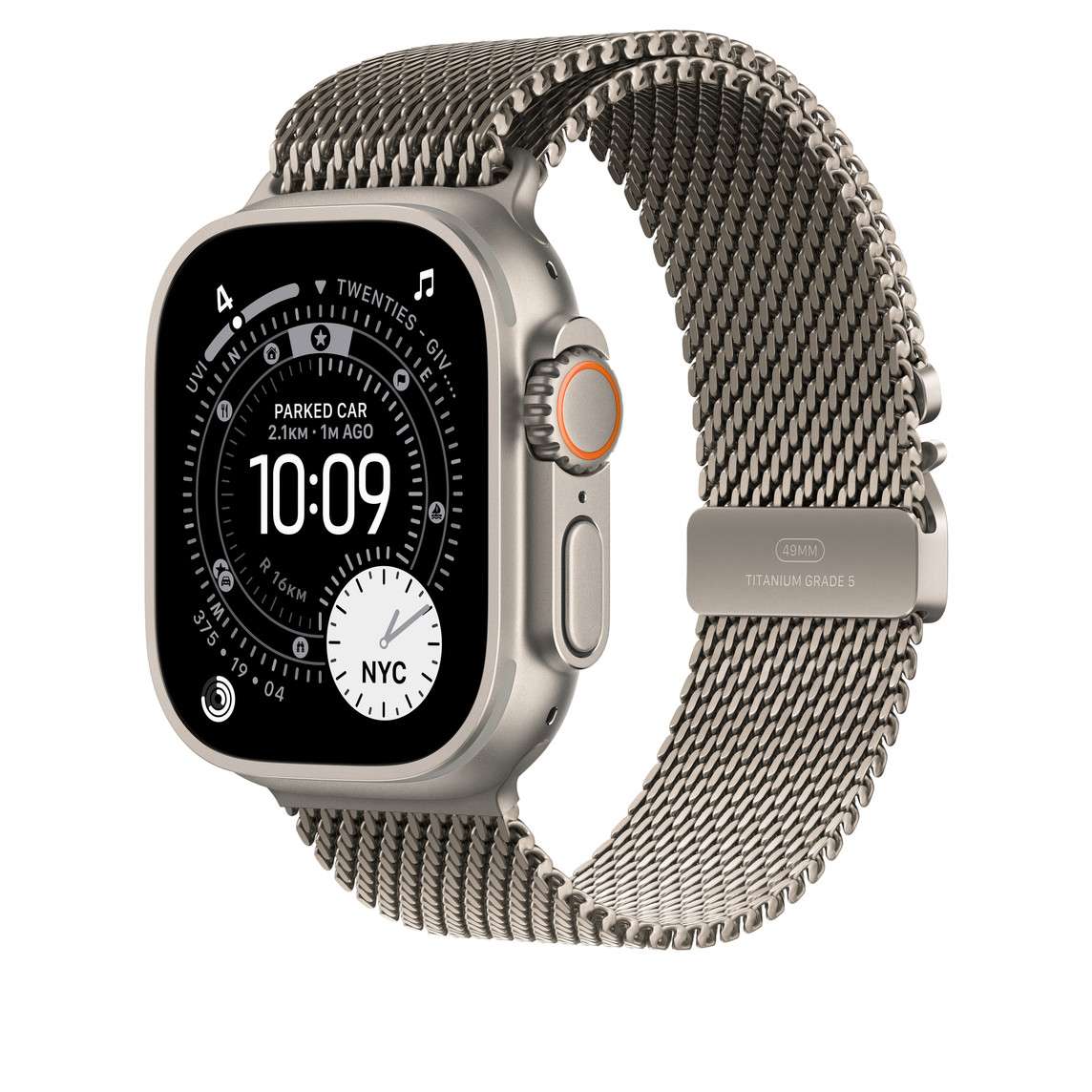 Apple Watch Ultra 3 49mm with Titanium Milanese Loop Price in Kenya- Linkphones Center 