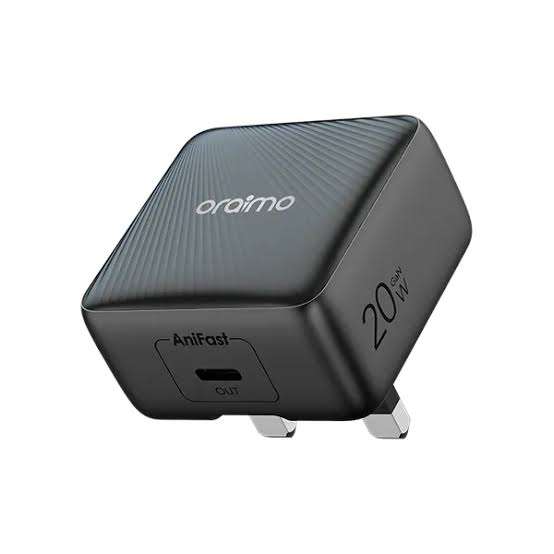 Oraimo PowerCube 20 Chic 20W GaN Wall Charger Kit with Type-C to Type-C Cable Price in Kenya- LinkPhones Center 